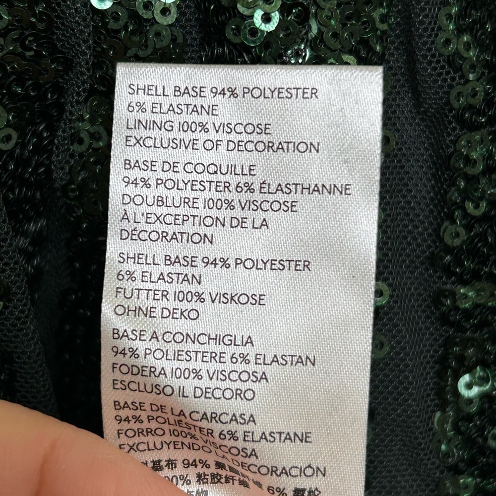 Anthropologie Sequined Open-Back Mini Dress - Picture 12 of 12